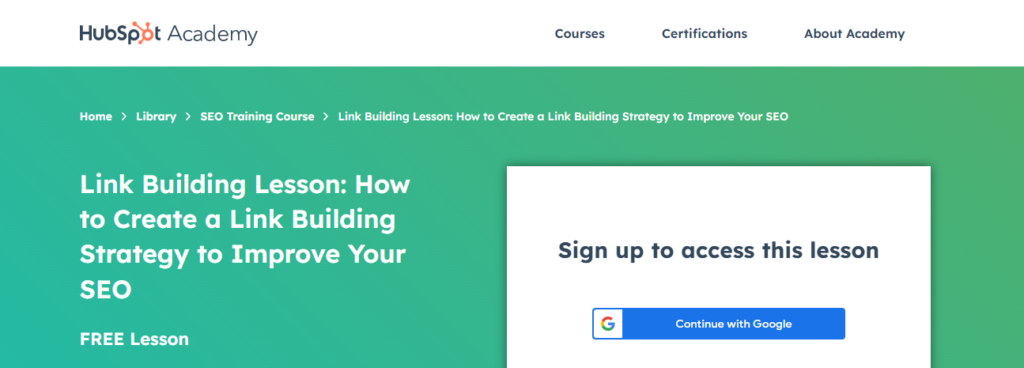 Link Building Courses 2023