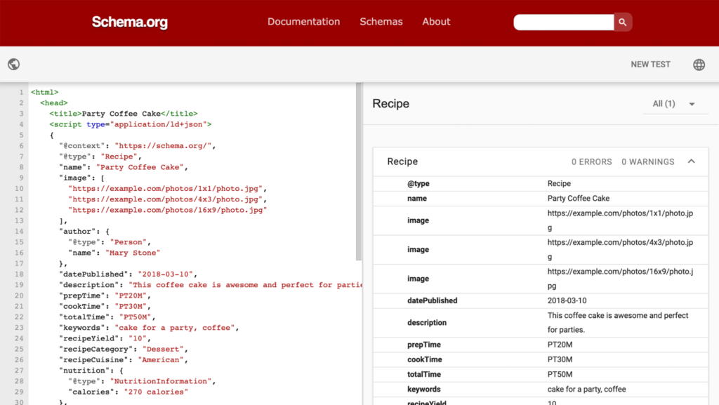 Schema Markeup 