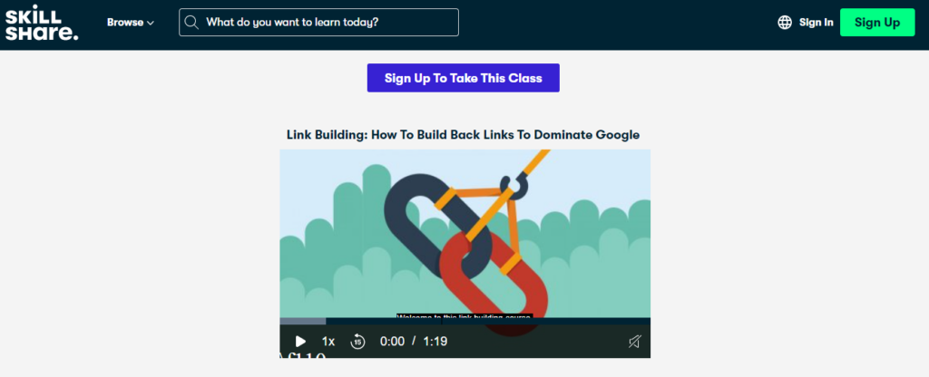 Link Building Courses 2023