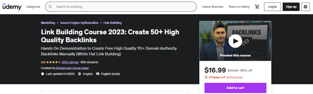 Link Building Courses 2023