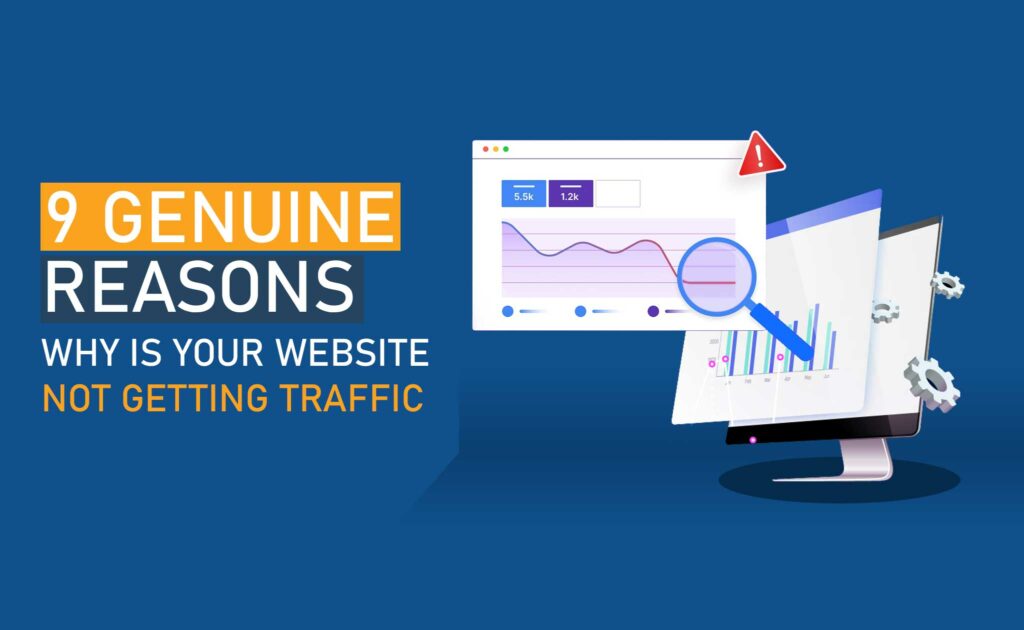 website not getting traffic
