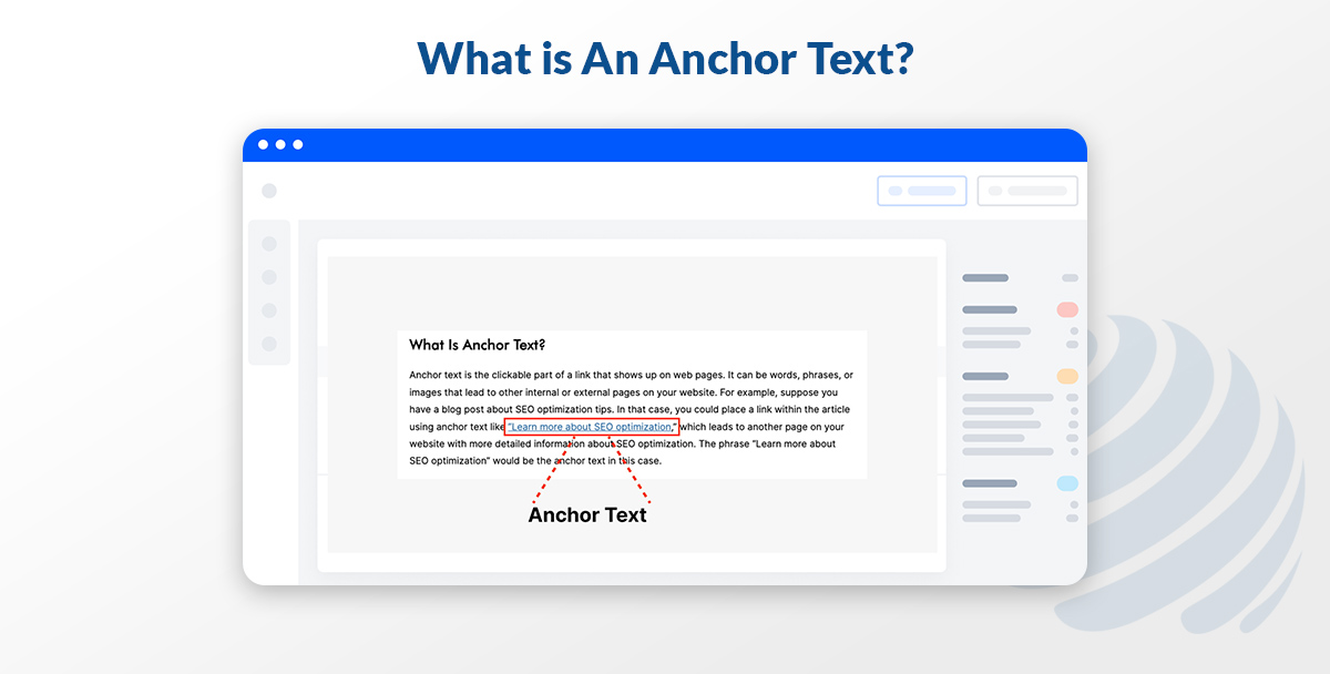 anchor text for backlinks