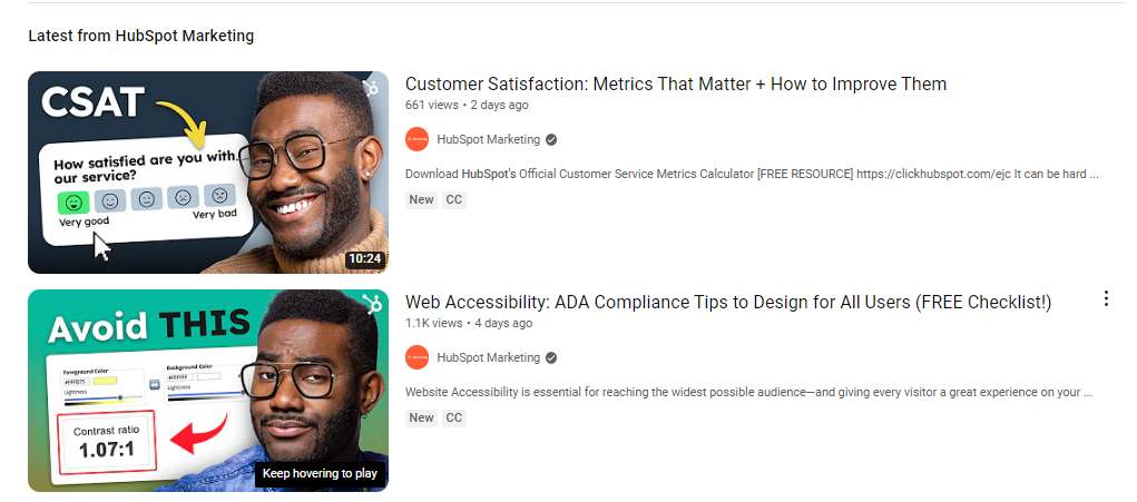 Educational Content Links
