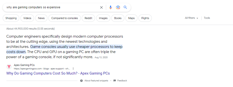 Featured Snippet 