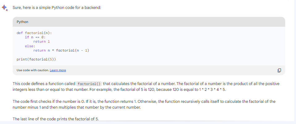 Generate Code