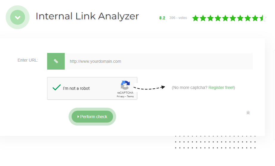 Internal Link Analyzer