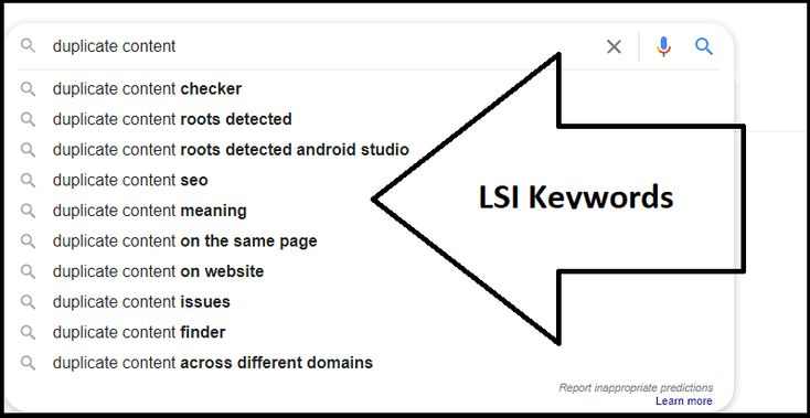 LSI Keywords
