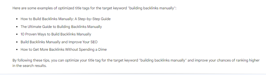 Optimize Title Tag