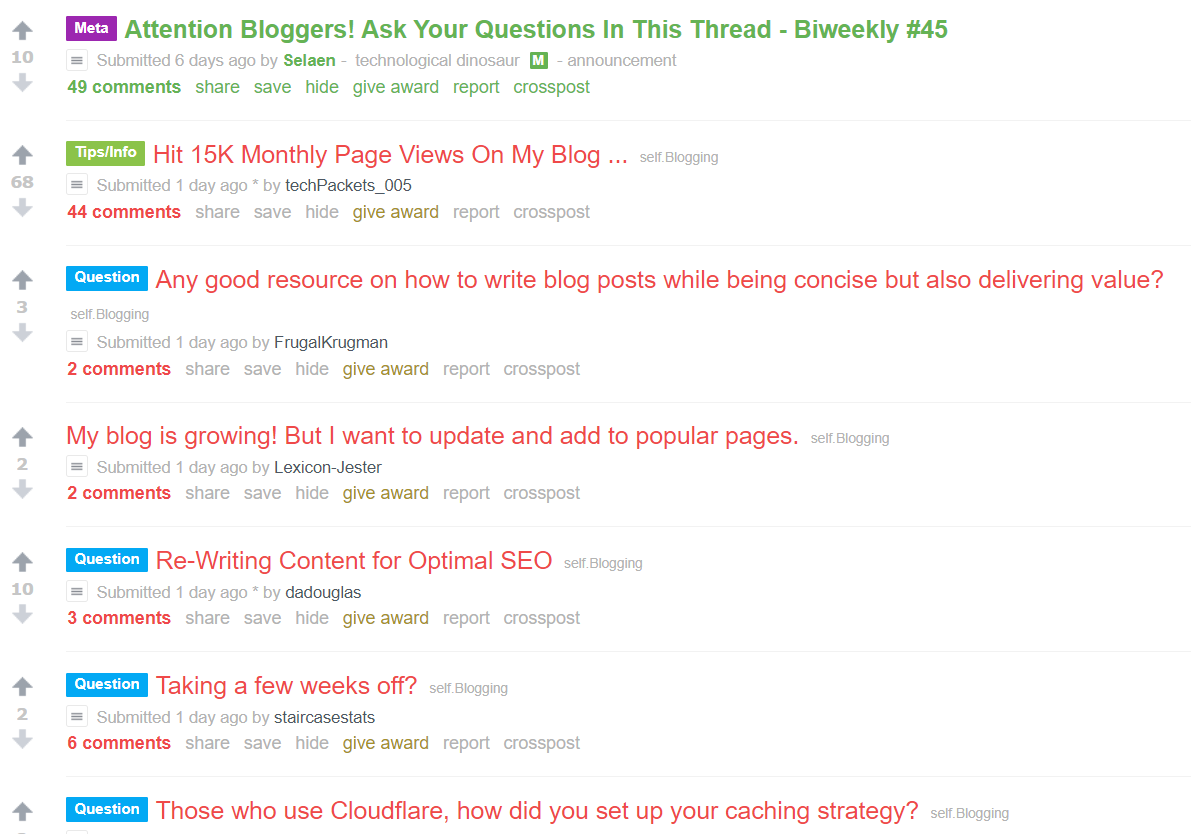 Share Your Content on Forums
