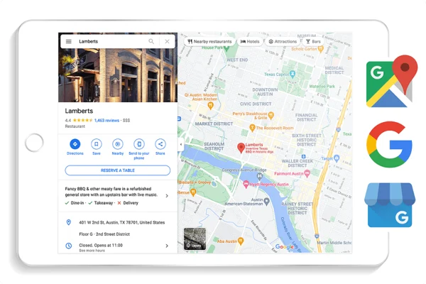 Business Listed on Google My Business
