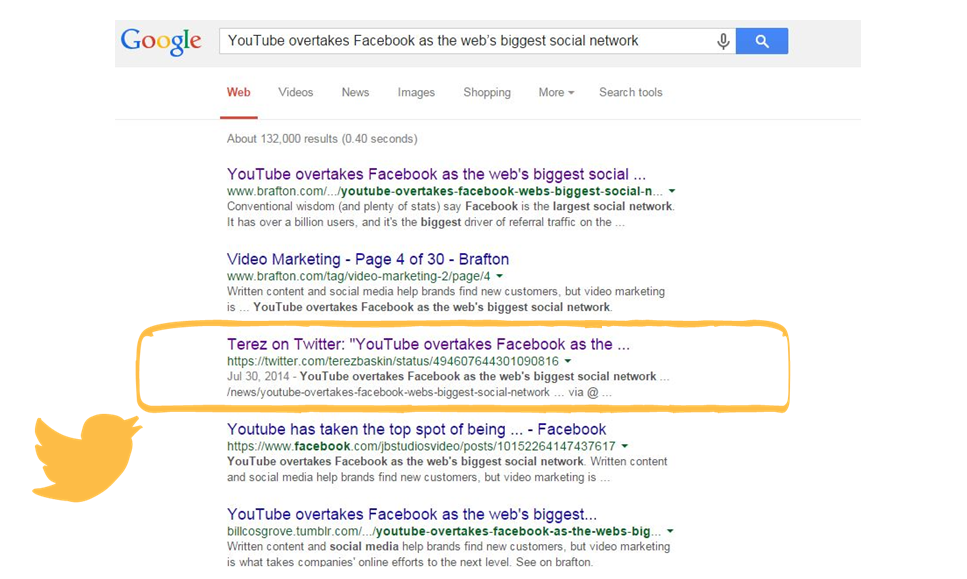 Optimize Your Twitter Profile for Google SERPs