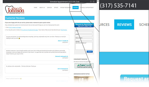 Website Testimonial