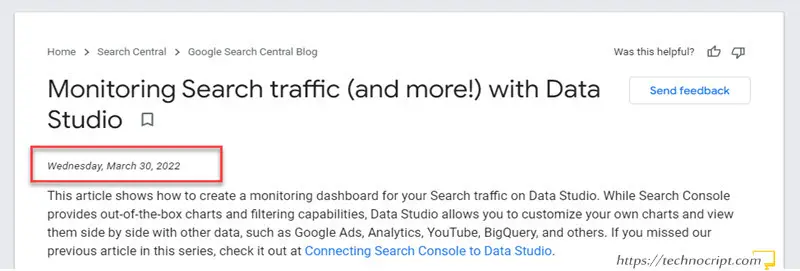 ranking in SERPs