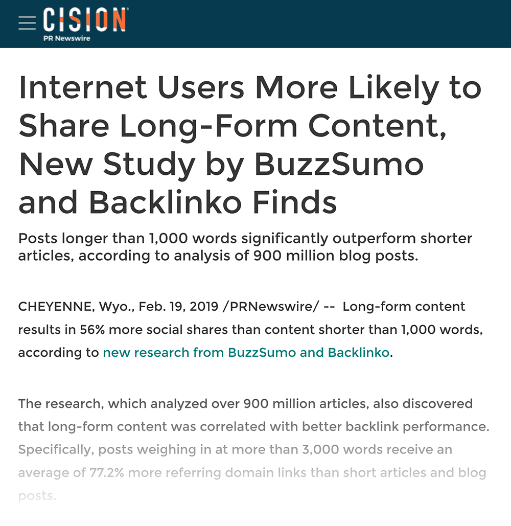 Press Release Backlinks