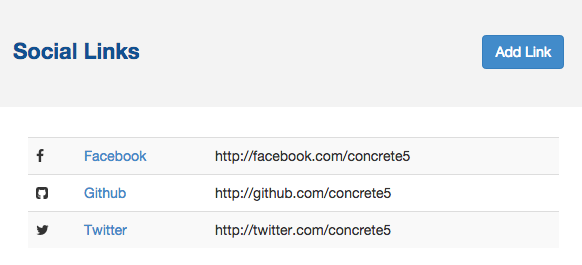 Social Media Links