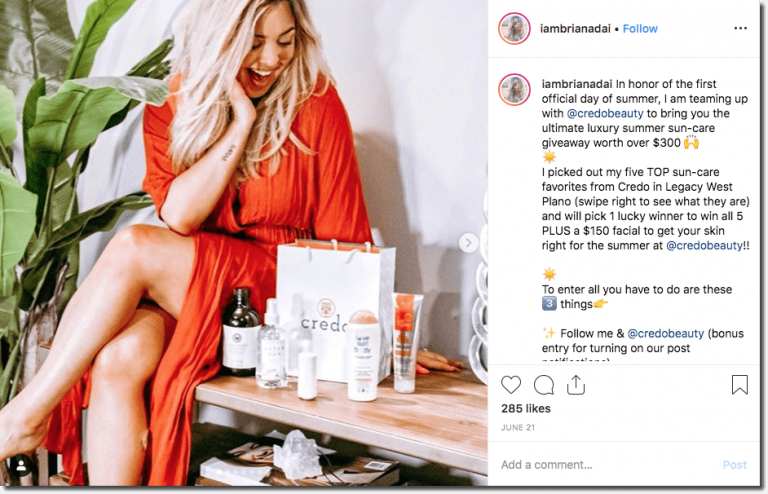 Giveaways