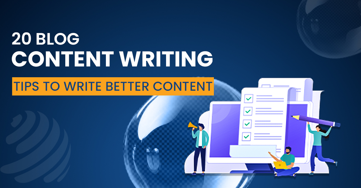 Blog content writing tips