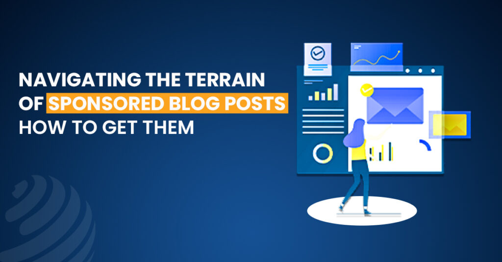 how to get sponsored blog posts